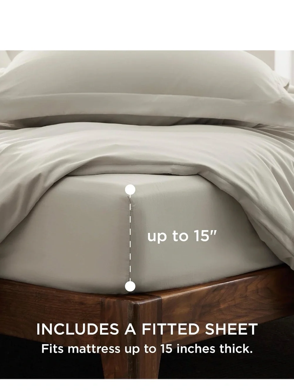 Luxurious Soft White Queen Duvet Cover Set With A Fitted Sheet